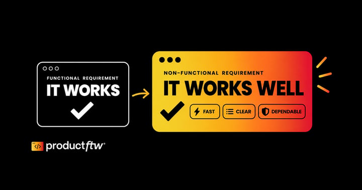 Non-Functional Requirements - ProductFTW #97
