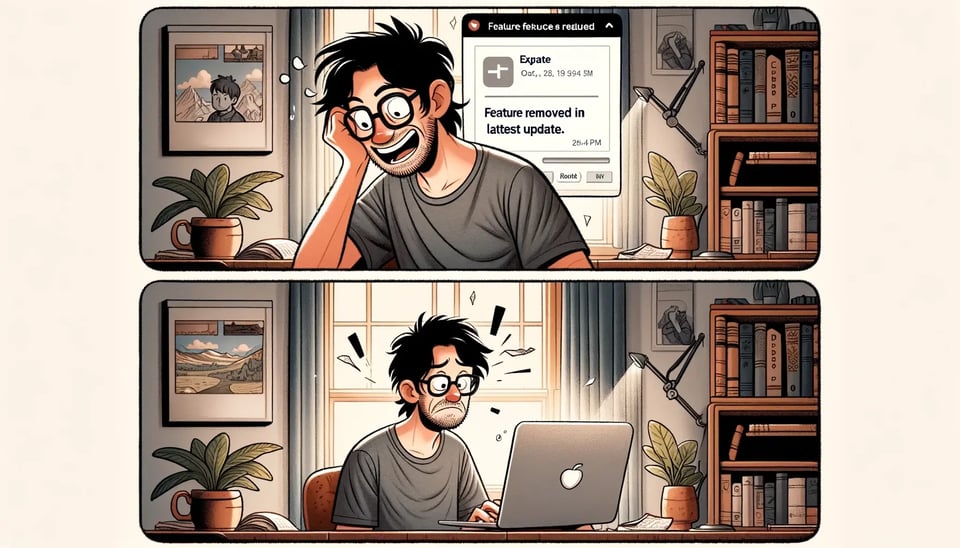 Man with a computer